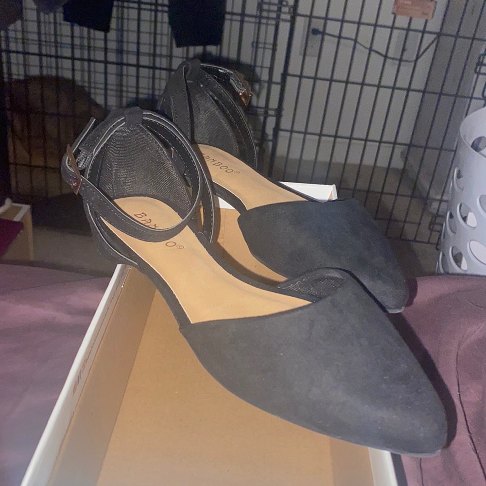Suede Flats